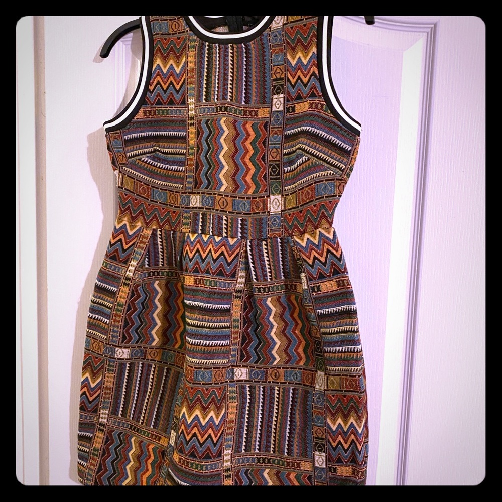 African print dress